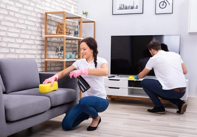 1 BHK Bungalow Unfurnished Cleaning