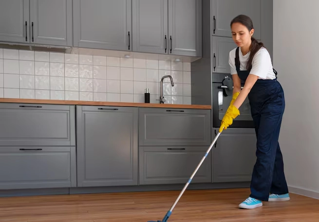 1 BHK Furnished Flat Cleaning