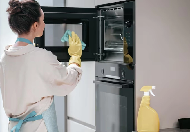 Microwave Cleaning