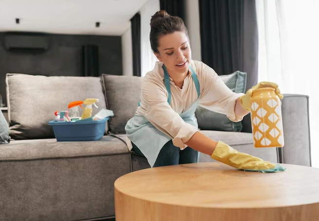 Sofa Center Table Cleaning